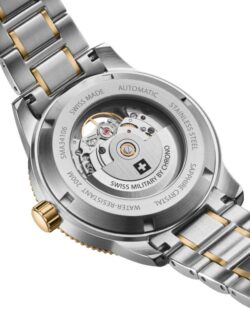 Swiss Military Gullfarget/Grønn - 41.5mm - Bilde 4